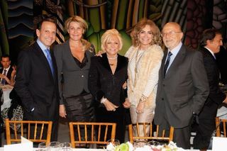 Goldman recebe Doria e Hebe