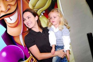 Gabriela Duarte: brincadeira com a filha