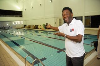 Rei Pelé leva seu entusiasmo ao Pará