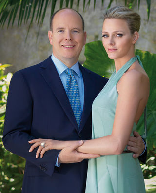 Casamento de príncipe Albert II e Charlene