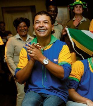 David Brazil diverte brasileiros e sul-africanos
