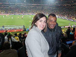 Torcida de Fátima Bernardes e Cafú