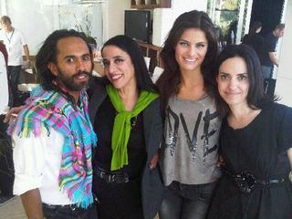 Isabeli Fontana grava a novela Passione