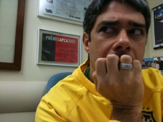 Famosos vibram com derrota argentina