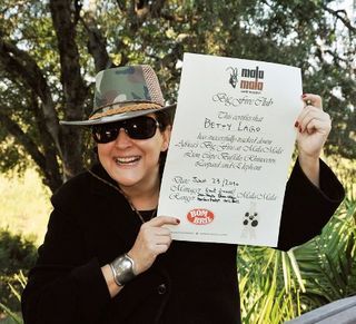 Betty Lago fera em safári