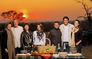 Variedades de cores e sabores no pôr do sol da África do Sul