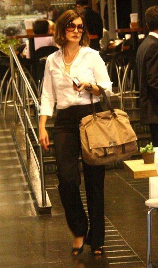 A elegância da jornalista Fátima Bernardes