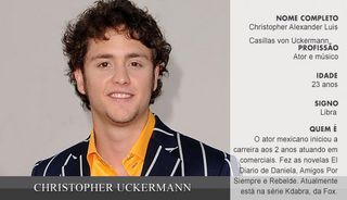Perfil Vip: Christopher Uckermann