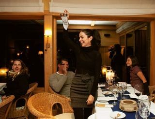 Claudia Ohana: a sortuda da noite