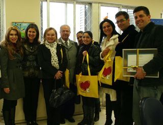 Vips em tarde de homenagem em Curitiba