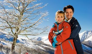 Fernanda Nobre e Gabriel Gracindo: paixão na neve