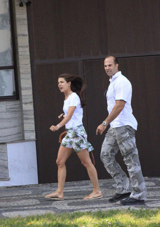 Charlotte Casiraghi passeia no Rio