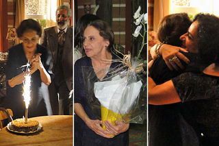 Laura Cardoso completa 83 anos com festa