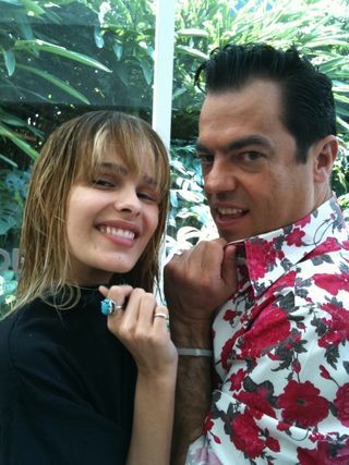 Yasmin Brunet e seu novo look