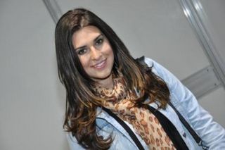 Fê Paes Leme está de cabelo novo