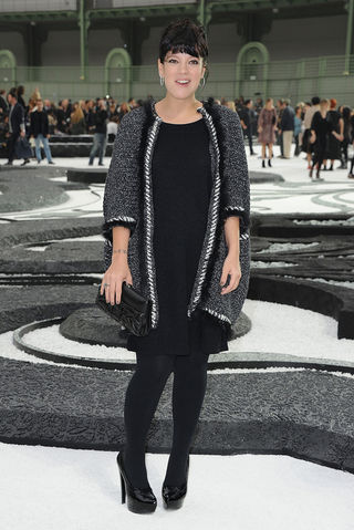 Lily Allen: linda no Paris Fashion Week