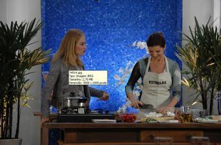 Os dotes culinários de Débora Bloch