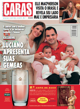 Confira pais e filhos nas capas de CARAS