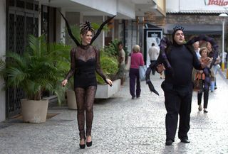André Marques e Fernanda Lima: fantasias