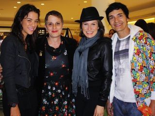 Rachel, Cris Giselle e Miá