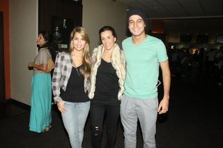 Pérola Faria e Rafael Almeida são amigos