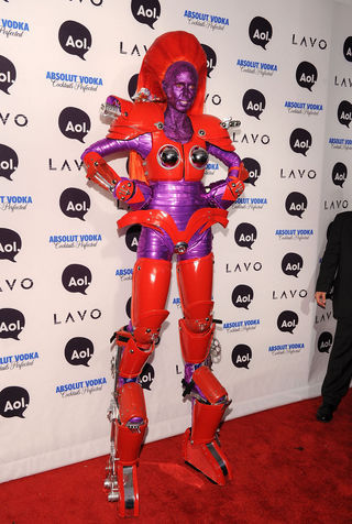 O Halloween de Heidi Klum