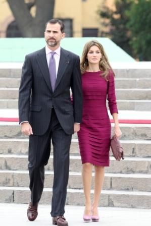 Princesa Letizia: elegante no Peru