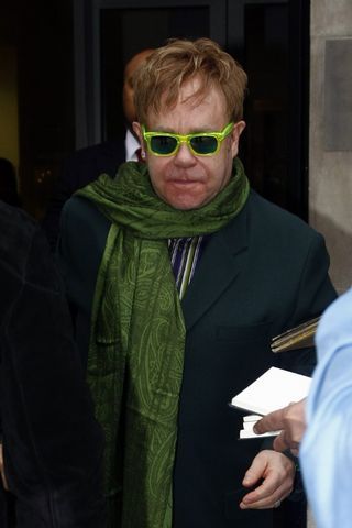 O estilo ousado de Elton John