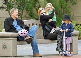 O passeio de Marcia Cross com a família na Califórnia