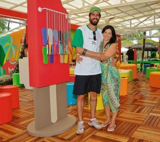 Suzana Alves e Flávio Saretta