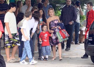 Adriana Esteves: aniversário em família