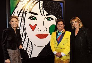 Romero Britto seduz Paris