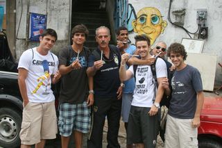 Elenco de Malhação em futebol beneficente