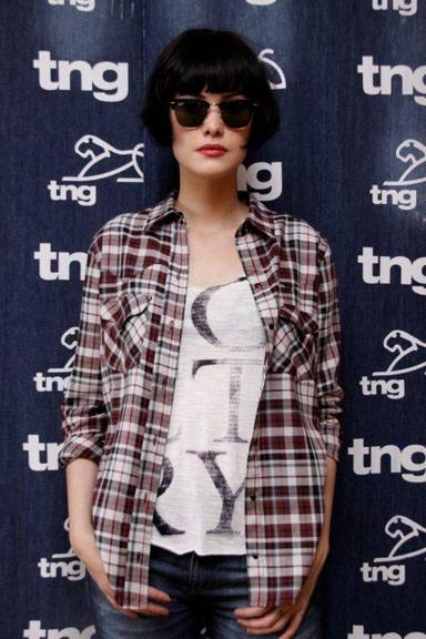 Mayana Moura experimenta look do desfile