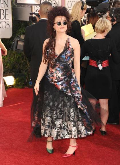 Look excêntrico de Helena Bonham Carter