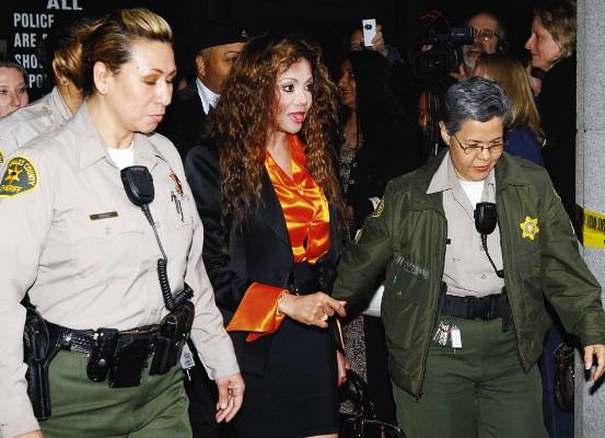 La Toya acompanha audiência em L.A.