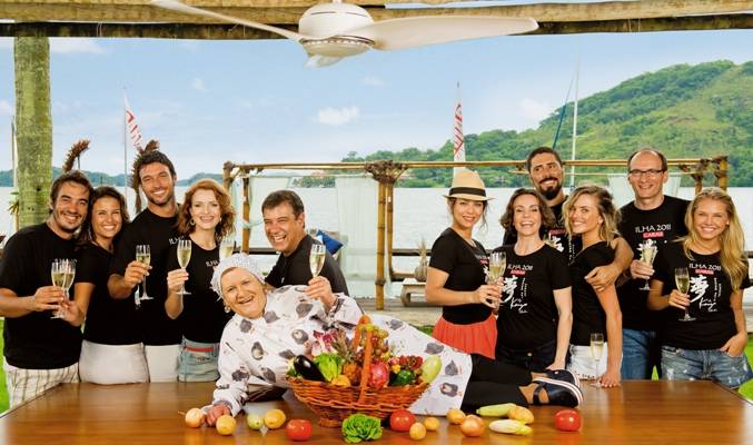 Festa de vips em torno da boa gastronomia na Ilha