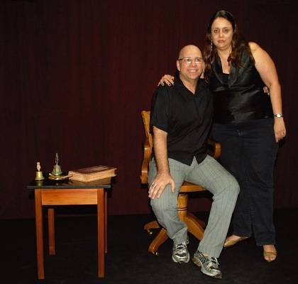Marcus Alvisi e Gisele Lemos