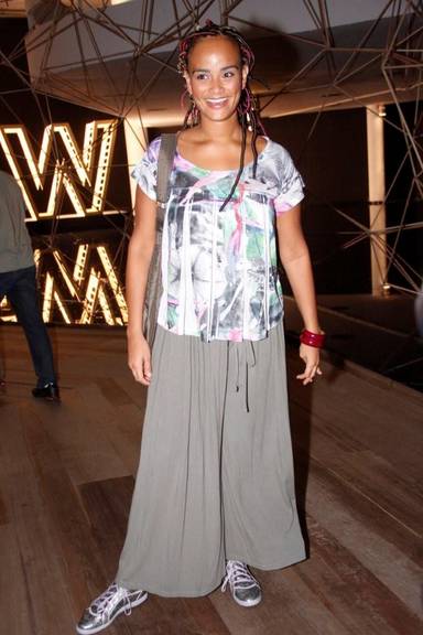 Luciana Mello: dois looks em três dias