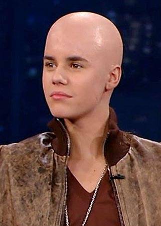 Cantor Justin Bieber ficou careca?
