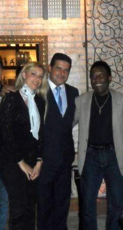 FOTO: Pelé adora comida japonesa