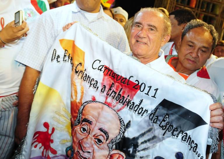 Renato Aragão: homenagem na avenida
