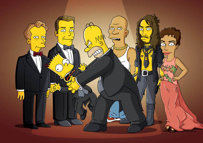 FOTO: Russell Brand vira ‘Simpsons’