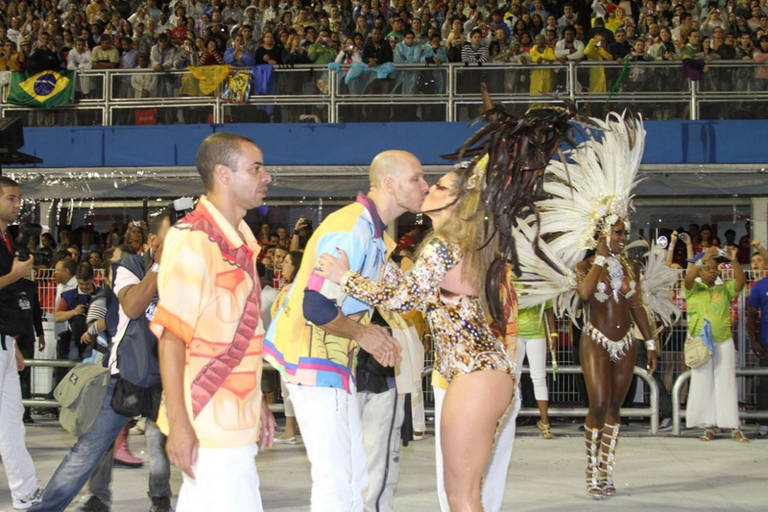 Sheila e Xuxa sambam juntos