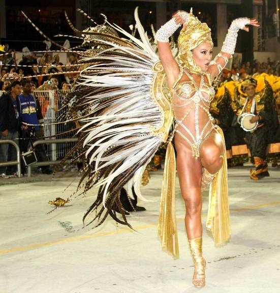 As musas do carnaval de São Paulo