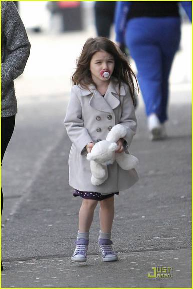 Estilo fashion da pequena Suri Cruise