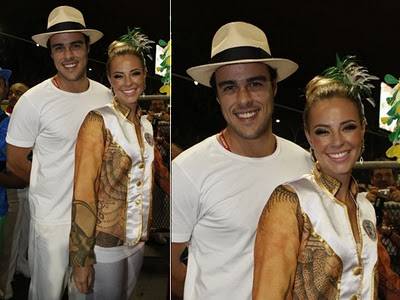 Paola Oliveira é solidária a Grande Rio