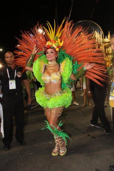 As musas do carnaval do Rio de Janeiro