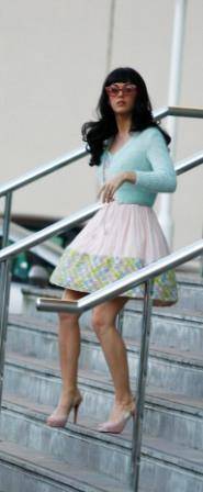 Katy Perry veste look retrô