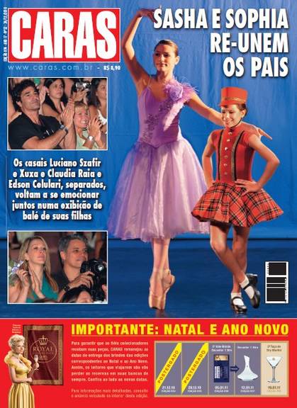 Capas de Xuxa na Revista CARAS